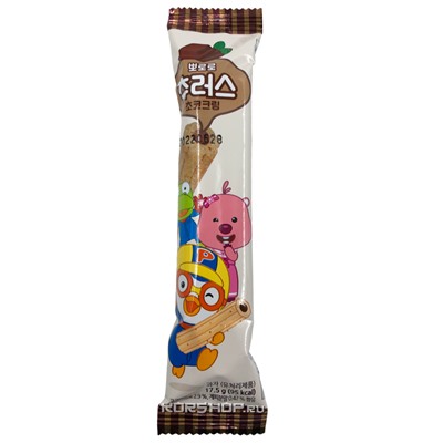 Печенье Пороро Чуррос с шоколадным вкусом Youyoung Global, Корея, 17,5 г