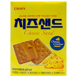 Крекеры с сырным вкусом Cheese Sand Crown, Корея, 60 г Акция