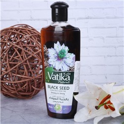 Масло для волос Dabur VATIKA Black Seed Enriched - обогащённое Черным тмином 200 мл