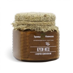 Крем - мёд с пергой и прополисом, 300 г