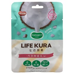 Жевательные конфеты со вкусом кокоса Life Kura, Китай, 19 г