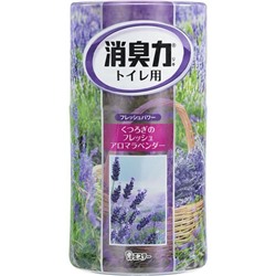 Жидкий ароматизатор  для туалета "SHOSHU RIKI" «Лаванда и травы» 400 мл / 18