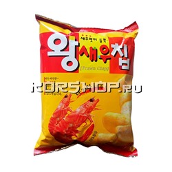 Чипсы со вкусом королевской креветки Мицци/Mizzi, Корея 58 г