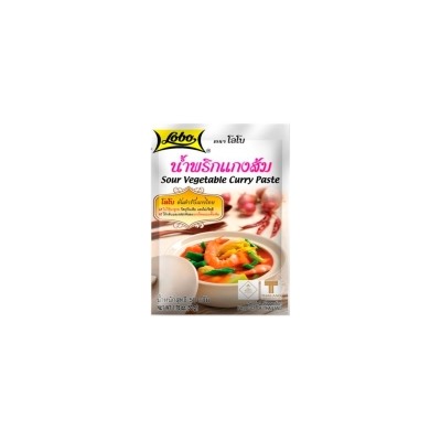 Кисло-сладкая овощная паста- приправа для овощей 50 гр. Lobo Sour Vegetable Curry Paste 50 гр.