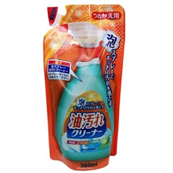 Очищающая спрей пена для удаления масляных загрязнений на кухне Nihon м/у, Япония, 350 мл
