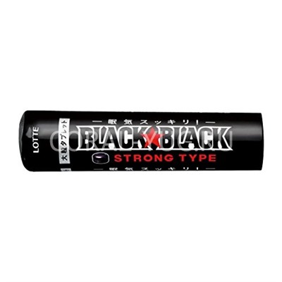 Жевательные конфеты LOTTE Black Black Tablet Бодрящая свежесть 32 гр