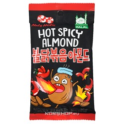 Миндаль в глазури со вкусом острой курицы Spicy Chicken Almond, Корея, 30 г