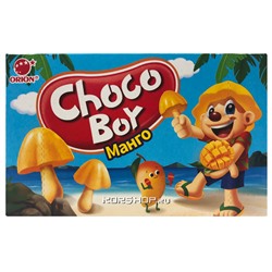 Печенье с манго Choco Boy Orion, Корея, 45 г