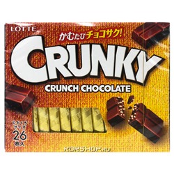 Шоколад Crunky Lotte, Япония, 97,5 г
