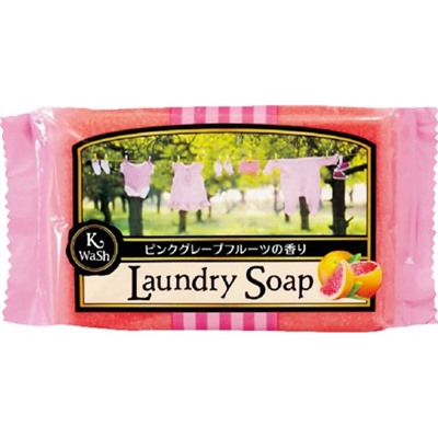 Kaneyo K-Wash Laundry Soap Мыло хозяйственное для кухни с ароматом розового грейпфрута 135 гр