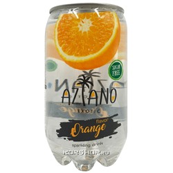 Газированный напиток со вкусом апельсина Sparkling Aziano (0 кал), 350 мл