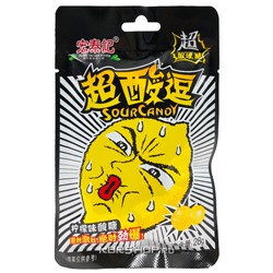 Супер кислые леденцы со вкусом лимона Sour Candy, Китай, 28 г