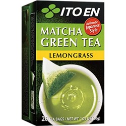 Зеленый чай Матча с лемонграссом MATCHA GREEN TEA LEMONGRASS 20 пакетов