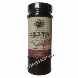 Корейский соус-маринад для говядины Пулькоги Beksul CJ 500 г Акция