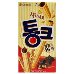 Пшеничные палочки с шоколадом Orion, Корея, 45 г