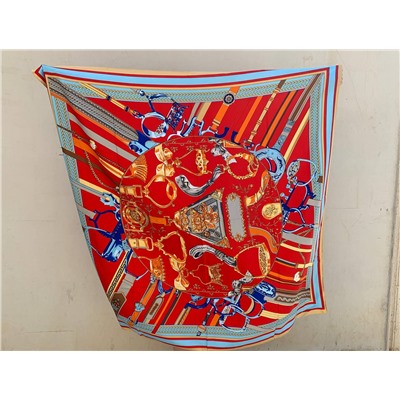Pañuelo silk (160) — 2 rojo — АКЦИЯ
