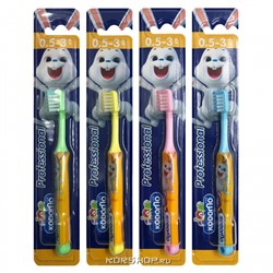 Детская профессиональная зубная щетка Kodomo (0,5-3 года), Корея