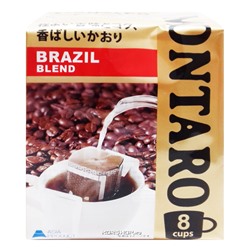 Молотый кофе средней обжарки Бразилия Montaro (8 шт.), Япония, 56 г Акция