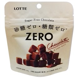 Диетический шоколад без сахара Zero Sugar Free Lotte, Япония, 40 г Акция