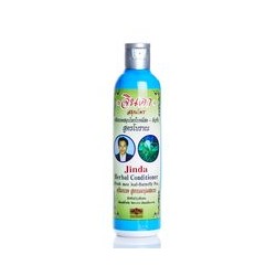 Тайский кондиционер от выпадения волос на травах JINDA 250 ml / JINDA CONDITIONER fresh mee 250 ml/