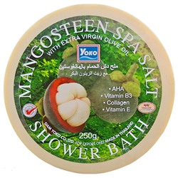 Спа-соль мангостин 240 гр Mangosteen spa salt shower bath