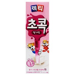 Гранулы со вкусом клубники в трубочке "Джетти Чокок", Корея, 36 г Акция
