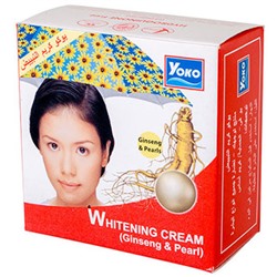 Отбеливающий крем для лица с женьшенем и жемчугом. 4 гр. Whitening Cream Ginseng & Pearl