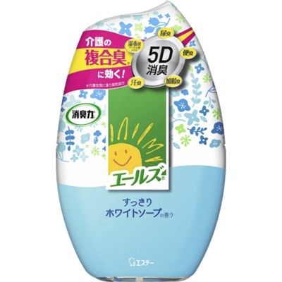 ST Shoushuuriki Ароматизатор для помещений жидкий дезодор. с лимонной кислотой аромат мыла 400мл