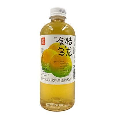 Напиток фруктовый чай Улун со вкусом кумквата, Китай, 487 мл Акция