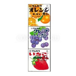 MARUKAWA Ассори Апельсин, виноград и клубника, (шарики)  4*3 шт