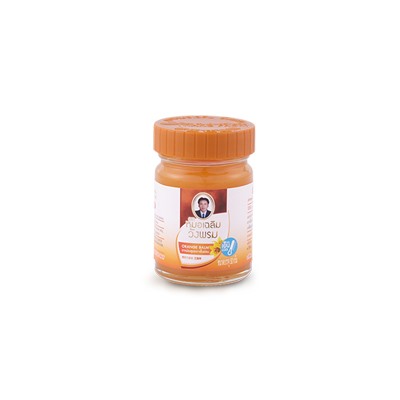 Охлаждающий оранжевый бальзам с криптолеписом от Wang Prom 50 мл / Wang Prom Orange cool balm 50 ml